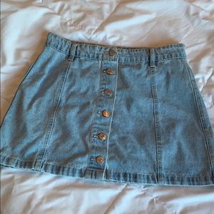 Jean skirt